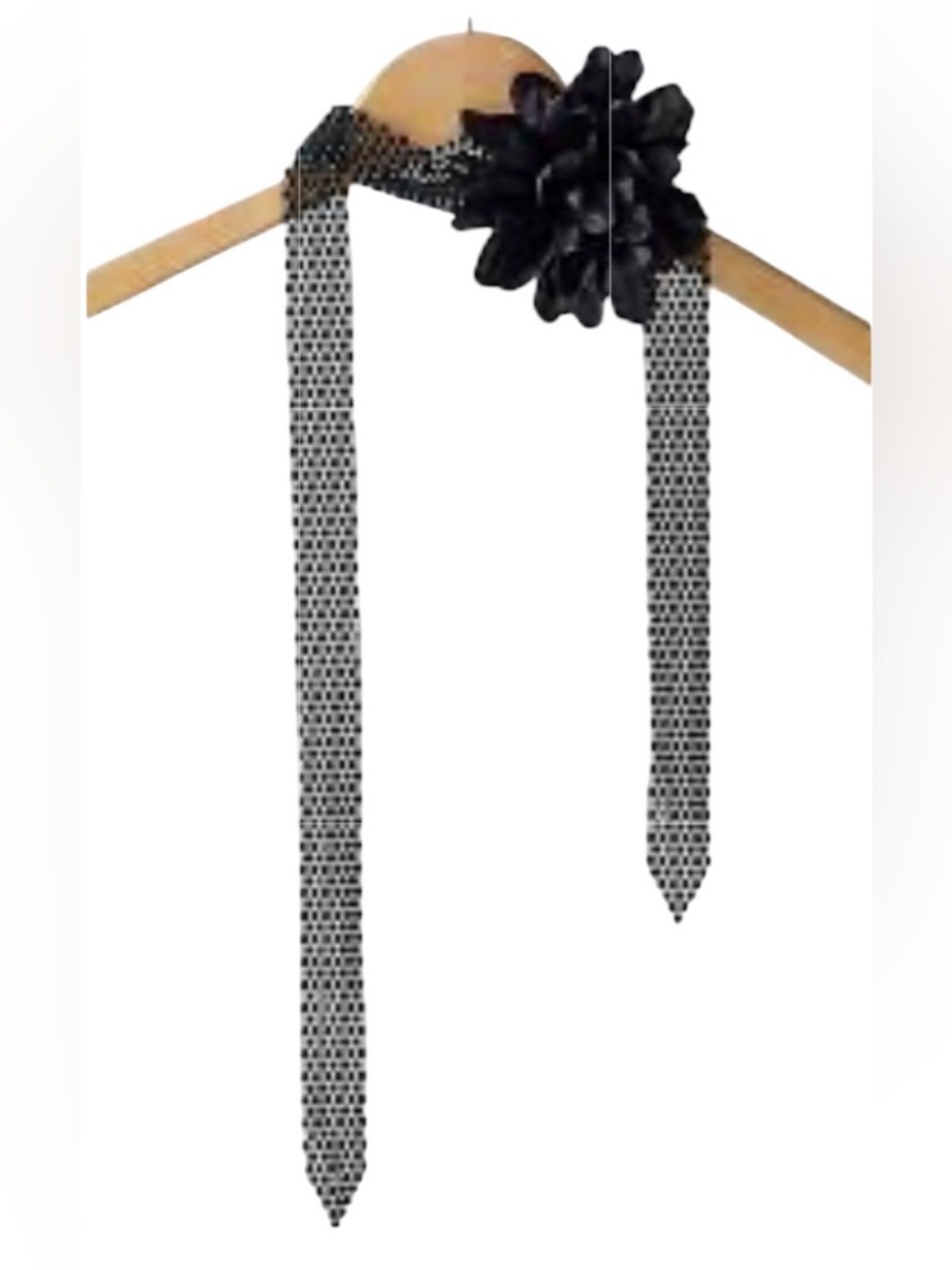 Freepeople Black Embellished Oversized Choker.NWT